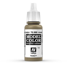 Vallejo Vallejo - Model Color - 988 - Khakibraun (Khaki), 17 ml