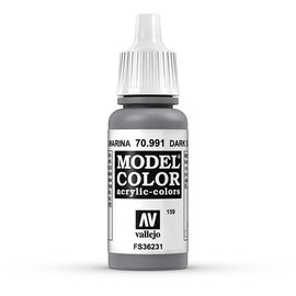 Vallejo Vallejo - Model Color - 991 - Staubgrau (Dark Sea Grey), 17 ml