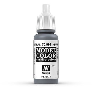 Vallejo Model Color - 992 - Neutralgrau (Neutral Grey), 17 ml