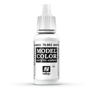 Vallejo Model Color - 993 - Grauweiss (Flat Aluminium), 17 ml