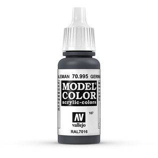 Vallejo Model Color - 995 - Anthrazitgrau (German Grey), 17 ml