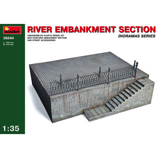 MiniArt River Embankment Section...  - 1:35