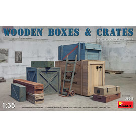 MiniArt MiniArt - Wooden Boxes & Crates  - 1:35