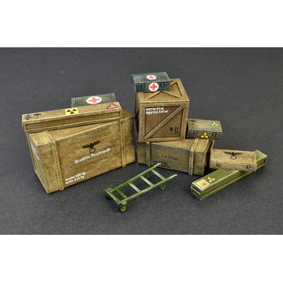 MiniArt Wooden Boxes & Crates  - 1:35