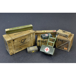 MiniArt Wooden Boxes & Crates  - 1:35