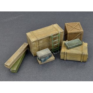 MiniArt Wooden Boxes & Crates  - 1:35