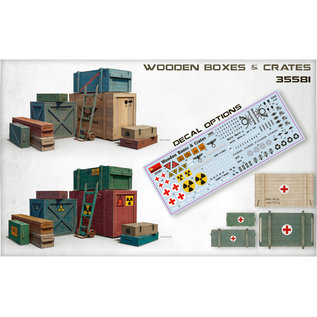 MiniArt Wooden Boxes & Crates  - 1:35