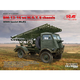 ICM ICM - BM-13-16 on W.O.T. 8 chassis, WWII Soviet MLRS  - 1:35