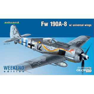Eduard Eduard -  Fw 190A-8 w/universal wings Weekend Edition - 1:72