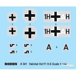 Roden Heinkel He111 H-6 in 1:144