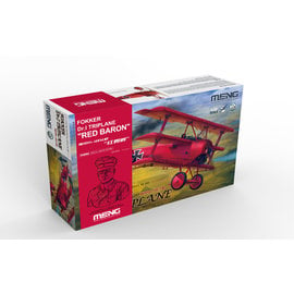 MENG MENG - Fokker Dr. I Limited Edition, mit Büste- 1:32