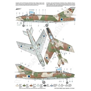 Special Hobby SMB-2 Super Mystère "Sa’ar – Israeli Storm in the Sky" - 1:72