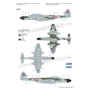 Special Hobby A.W. Meteor NF MK.12 - 1:72