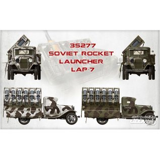 MiniArt Soviet Rocket Launcher LAP-7 in 1:35