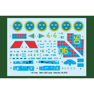 HobbyBoss SAAB J-32B/E Lansen - 1:48