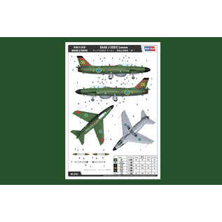 HobbyBoss SAAB J-32B/E Lansen - 1:48