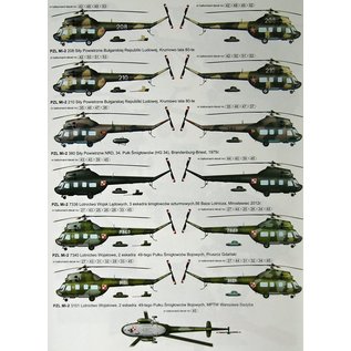 Aeroplast Mil Mi-2 "Hoplite" Attack helicopter (6x camo) - 1:48