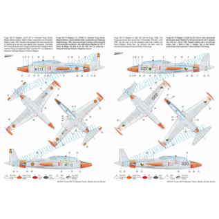 Special Hobby Special Hobby - Fouga CM.170 Magister (french, belgian, irish) - 1:72