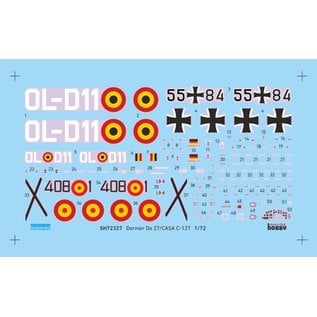 Special Hobby Dornier Do27 (german, spanish, belgian) - 1:72