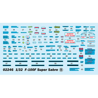 Trumpeter North American F-100F Super Sabre - 1:32