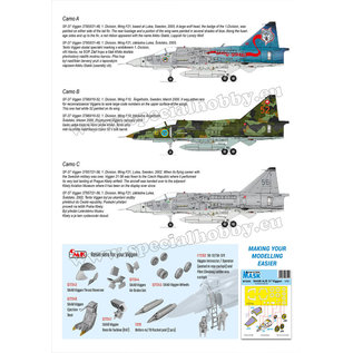 Special Hobby Saab SF-37 Viggen "Swedish Eyes" - 1:72