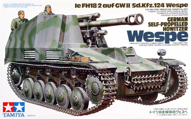 Tamiya Dt Sdkfz124 Wespe 2 Pzh 135 Traudls Modellbau