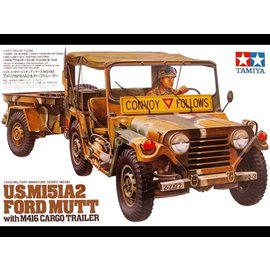 TAMIYA Tamiya - US M151A2 Ford MUTT m. Anhänger(1) - 1:35