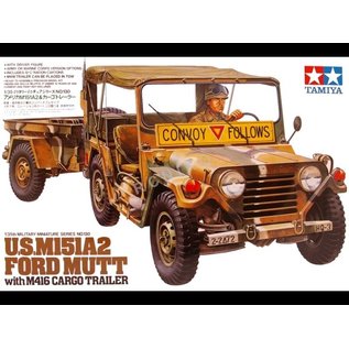 TAMIYA US M151A2 Ford MUTT m. Anhänger(1) - 1:35