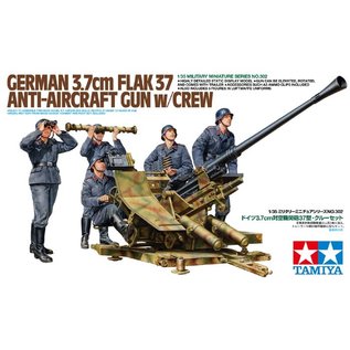 TAMIYA Dt. 3,7cm Flak37 m. Trupp - 1:35