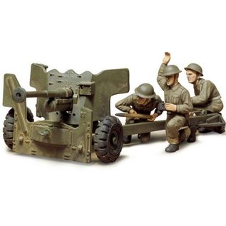 TAMIYA Brit. 6Pfund PAK m. Mann. - 1:35