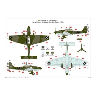 Airfix Junkers Ju87B-1 Stuka - 1:72