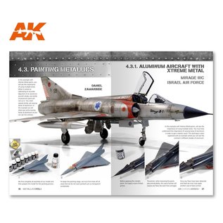 AK Interactive AK Learning 04 - Metallics Vol. 1 - Aircraft & Vehicles