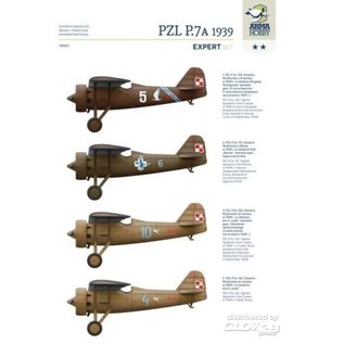 Arma Hobby PZL P.7a 1939 - Expert Set - 1:72