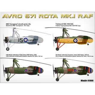 MiniArt Avro 671 Rota Mk.I RAF - 1:35