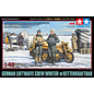 TAMIYA Luftwaffen-Crew (Winter) mit Kettenkrad - 1:48