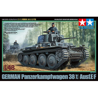 TAMIYA Dt. PzKpfw. 38(t) Ausf. E/F - 1:48