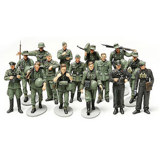 TAMIYA Figuren-Set dt. Infanterie im Manöver - 1:48