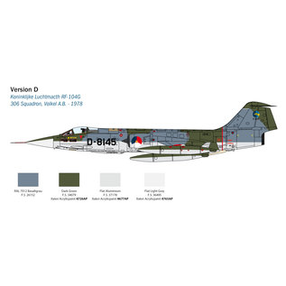 Italeri Lockheed F-104G/S - RF-104G Starfighter - 1:32