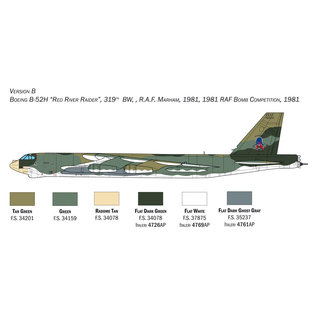 Italeri Boeing B-52H Stratofortress - 1:72