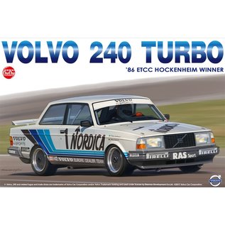 NuNu Model Kit Volvo 240 Turbo ('86) ETTC Hockenheim winner - 1:24