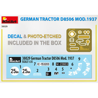 MiniArt MiniArt - German Lanz Tractor D8506 Mod. 1937 - 1:35