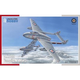 Special Hobby Special Hobby - DeHavilland DH.100 Vampire Mk.3 - 1:72