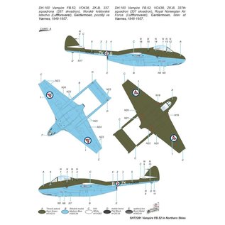 Special Hobby DeHavilland DH.100 Vampire Mk.52 - 1:72