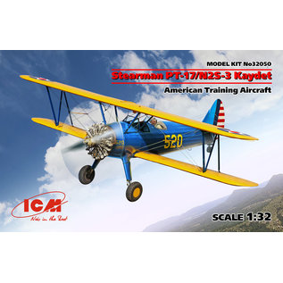 ICM Boeing Stearman PT-17 / N2S-3 "Kaydet" - 1:32