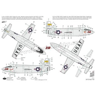 Special Hobby Bell X-1B NACA Modification Program" - 1:72