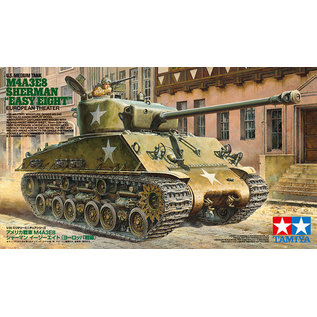 TAMIYA M4A3E8 US Medium Tank "Sherman" European Theatre "Easy Eight" - 1:35