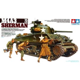 TAMIYA Tamiya - US Sherman M4A3 75mm (late) - 1:35