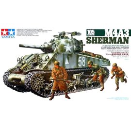 TAMIYA Tamiya - US Sherman M4A3 105mm (Assault Support) - 1:35