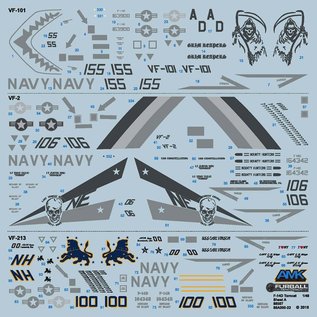 AMK - Avantgarde Model Kits Grumman F-14D Super Tomcat - 1:48