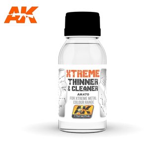 AK Interactive Xtreme Thinner - Verdünner f. Xtreme Metal - 100ml